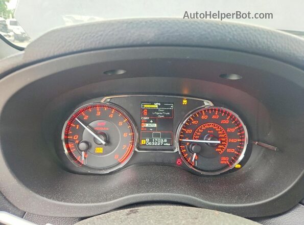 JF1VA2M66G9820169 2016 SUBARU WRX Black Հետևի նստատեղերի տեսք