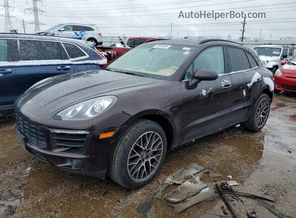 WP1AB2A52GLB56391 2016 PORSCHE MACAN Черный Задняя левая четверть