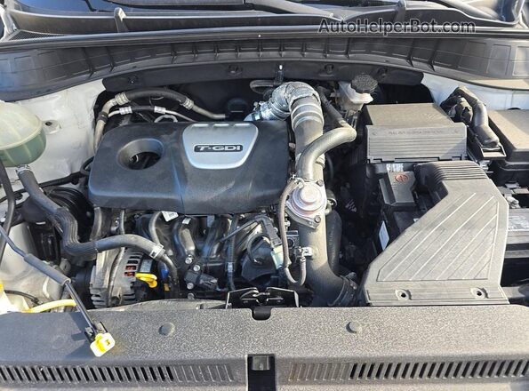 KM8J33A25HU513628 2017 HYUNDAI TUCSON White წინა პანელის ხედი