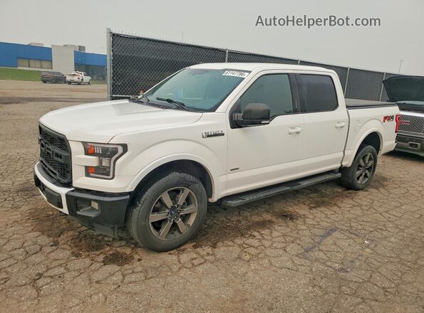 1FTEW1EG4HFB95299 2017 FORD F150 White Tył lewy