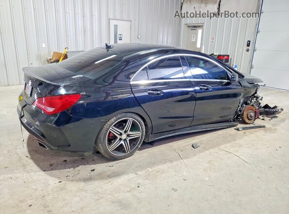 WDDSJ4EB5GN380009 2016 MERCEDES-BENZ CLA-CLASS Black Przód prawy