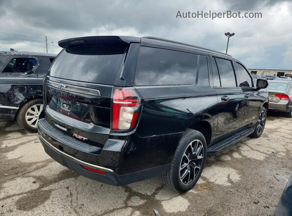 1GNSCEKD4MR458971 2021 CHEVROLET SUBURBAN Black Przód prawy