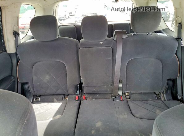 JN8AY2NC3LX516302 2020 NISSAN ARMADA Black Вид задньої частини салону