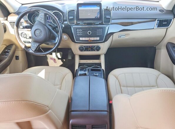 4JGDA5JB8JB071699 2018 MERCEDES-BENZ GLE-CLASS White Instrument cluster view