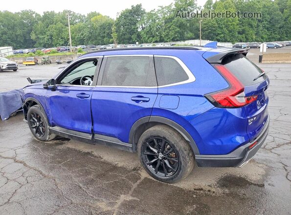 5J6RS6H80SL001014 2025 HONDA CR-V Синий Задняя правая четверть