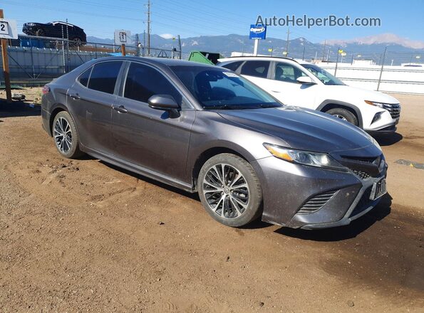 4T1B11HK6JU649227 2018 TOYOTA CAMRY Charcoal Przód prawy