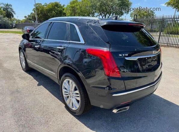 1GYKNERS6JZ139813 2018 CADILLAC XT5 Black უკანა მარჯვენა