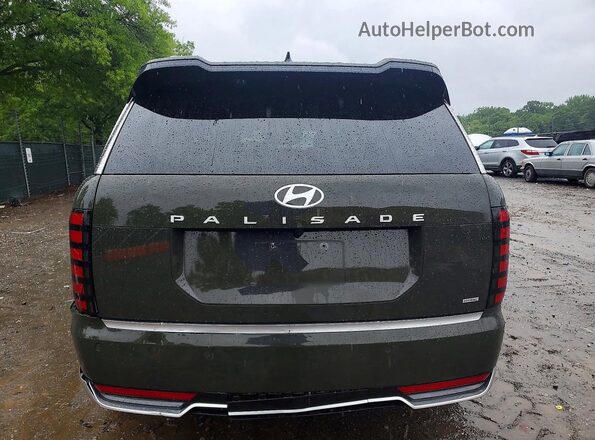 KM8RMES21TU050891 2026 HYUNDAI PALISADE Зеленый Вид сзади
