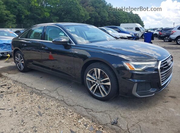 WAUL2AF23KN056538 2019 AUDI A6 Black Front view