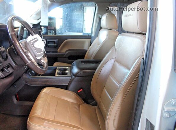 1GT42YEY3HF137337 2017 GMC SIERRA White უკანა სავარძლების ხედი