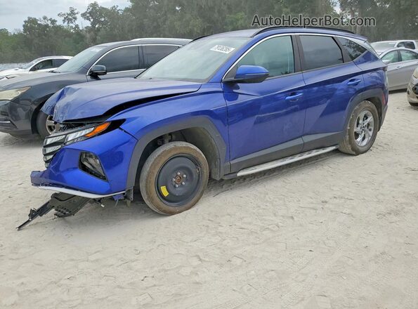 5NMJB3AE8NH066037 2022 HYUNDAI TUCSON Blue Հետևի ձախ