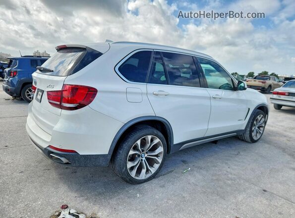 5UXKR2C53J0Z21663 2018 BMW X5 Белый Передняя правая четверть
