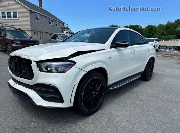 4JGFD6BB6NA801206 2022 MERCEDES-BENZ GLE Белый Задняя левая четверть