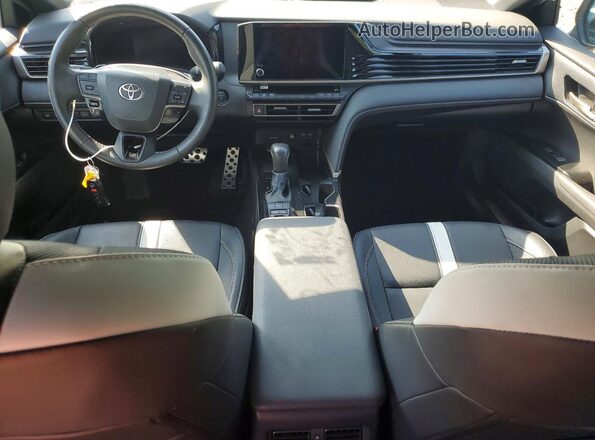 4T1DAACK9SU140315 2025 TOYOTA CAMRY White Սարքավորումների վահանակի տեսք