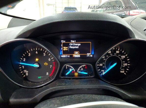 1FMCU0G98HUC89070 2017 FORD ESCAPE Black Հետևի նստատեղերի տեսք