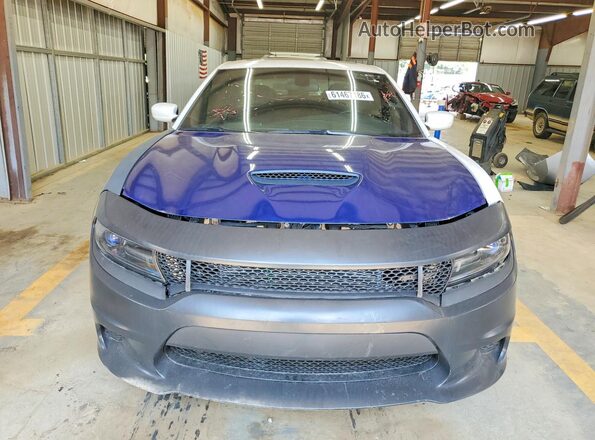 2C3CDXBG5NH129332 2022 DODGE CHARGER White Widok z tyłu