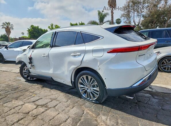 JTEAAAAH6MJ047122 2021 TOYOTA VENZA Белый Задняя правая четверть