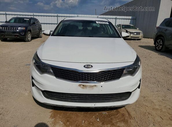5XXGT4L39GG055736 2016 KIA OPTIMA White Հետևի տեսք