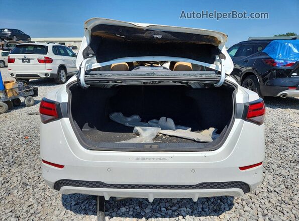3N1AB8CV8SY352405 2025 NISSAN SENTRA White Սալոնի դիմացի տեսք