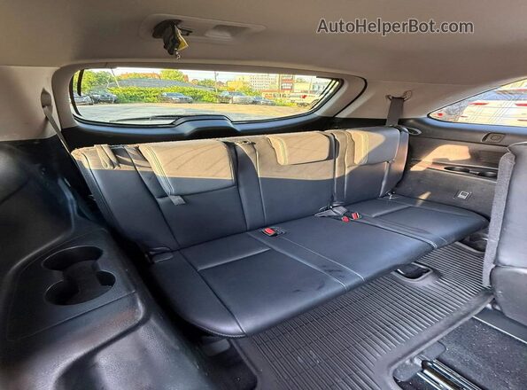 5TDJKRFH1GS245106 2016 TOYOTA HIGHLANDER Black Vista del compartimento del motor