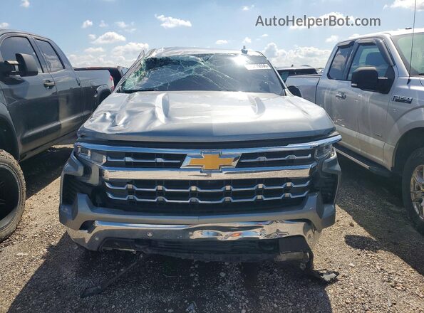 2GCPAEED1P1111286 2023 CHEVROLET SILVERADO Gray Rear view