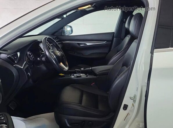 3PCAJ5J36NF101835 2022 INFINITI QX55 White Вид наклейки з VIN-кодом