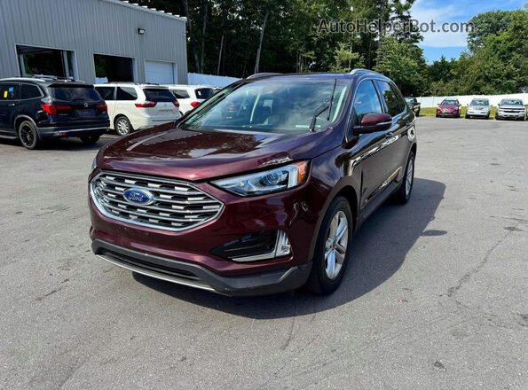 2FMPK4J9XLBA31266 2020 FORD EDGE Красный Задняя левая четверть
