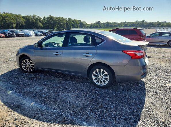3N1AB7AP0HY282874 2017 NISSAN SENTRA Серый Задняя правая четверть