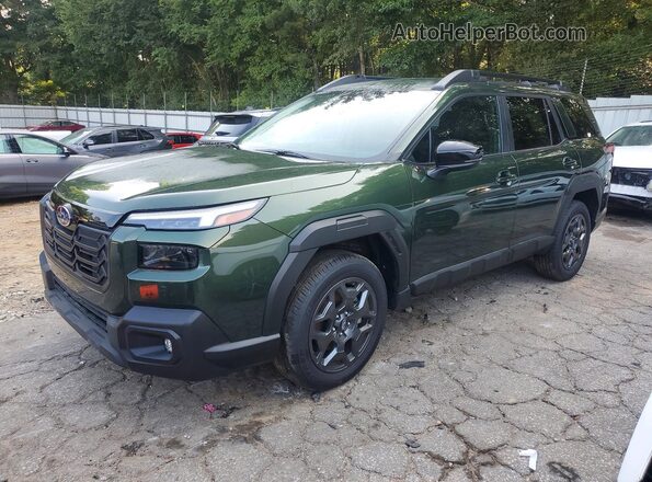 JF2BUPAD6TY509525 2026 SUBARU OUTBACK Зеленый Задняя левая четверть