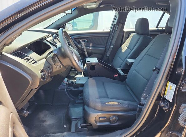 1FAHP2MK8JG133688 2018 FORD TAURUS Black წინა პანელის ხედი