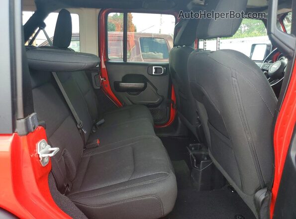 1C4HJXDNXLW188686 2020 JEEP WRANGLER Red Widok komory silnika