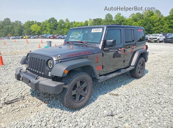 1C4BJWDG9HL644106 2017 JEEP WRANGLER Угольный Задняя левая четверть