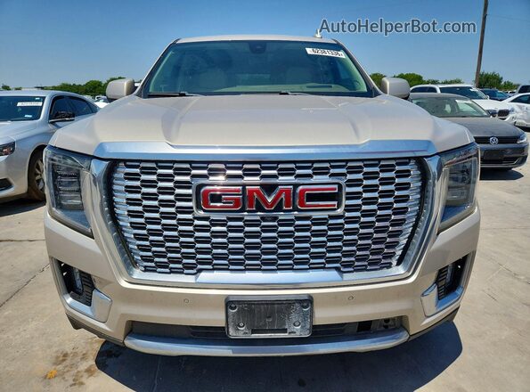 1GKS2DKL6MR158737 2021 GMC YUKON Tan Vista trasera