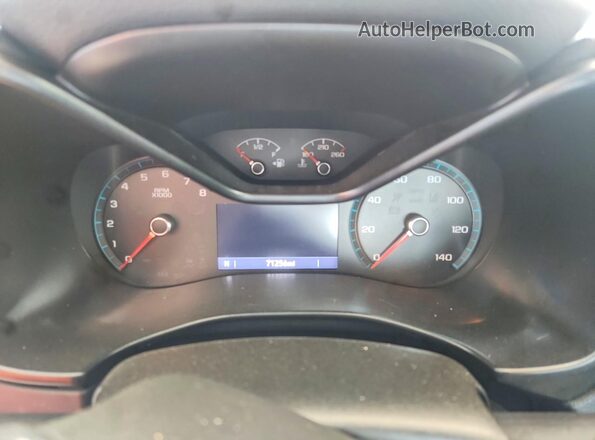 1GCHSCEA6L1169292 2020 CHEVROLET COLORADO White Հետևի նստատեղերի տեսք