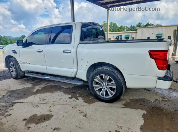 1N6AA1E62HN537775 2017 NISSAN TITAN Белый Задняя правая четверть