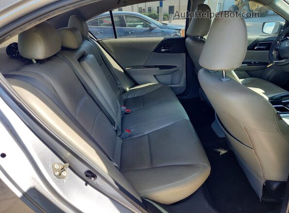 1HGCR2F38GA150816 2016 HONDA ACCORD Gray Widok wnętrza z tyłu