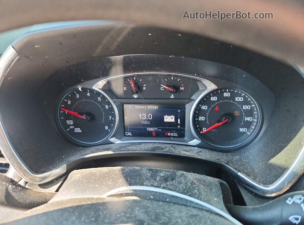 2GNAXUEV6K6233071 2019 CHEVROLET EQUINOX Синий Вид задних сидений