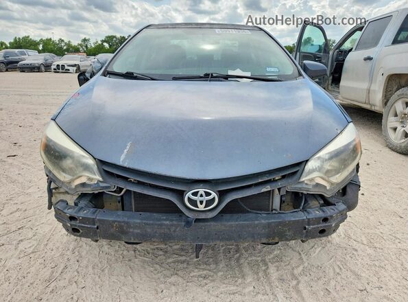 5YFBURHE6GP452293 2016 TOYOTA COROLLA Gray უკანა ხედი