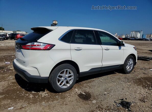 2FMPK4J92NBA77497 2022 FORD EDGE Белый Передняя правая четверть