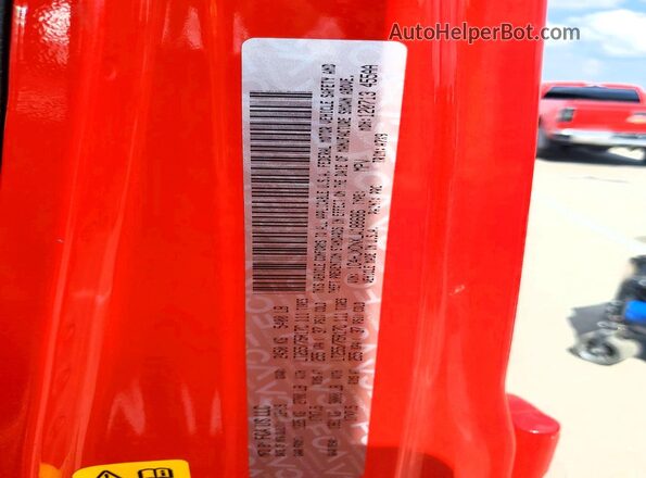 1C4HJXDNXLW188686 2020 JEEP WRANGLER Red Widok wnętrza 360 stopni
