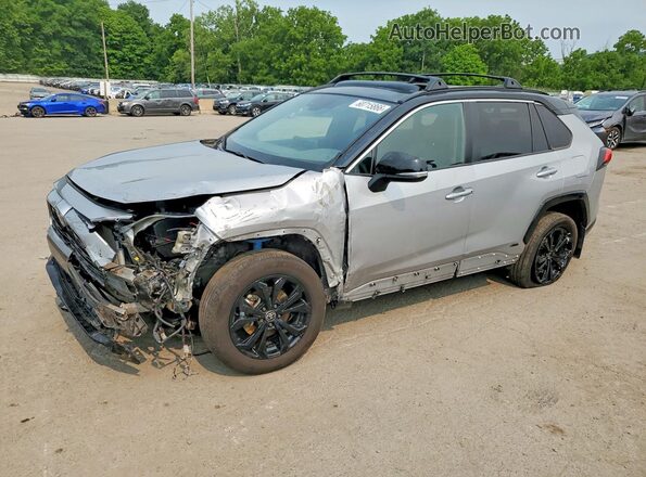 2T3E6RFV5RW053054 2024 TOYOTA RAV4 Silver Rear left