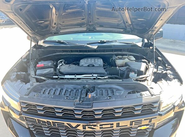 3GCPWBEKXNG147996 2022 CHEVROLET SILVERADO Black Вид панелі приладів