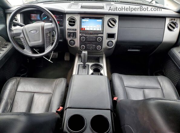 1FMJK1JT4GEF38058 2016 FORD EXPEDITION Черный Вид щитка приборов