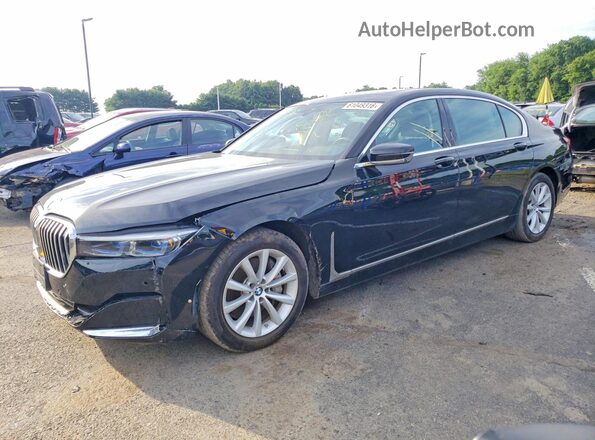 WBA7T2C04LGF96819 2020 BMW 7 SERIES Black Rear left