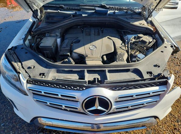 4JGDF6EE9HA945814 2017 MERCEDES-BENZ GLS White VIN კოდის სტიკერის ხედი
