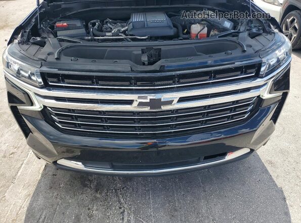 1GNSCCKT5MR462331 2021 CHEVROLET SUBURBAN Black VIN კოდის სტიკერის ხედი