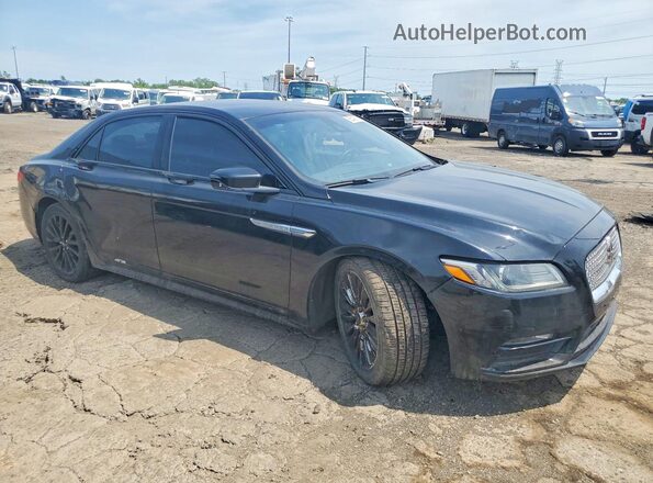 1LN6L9TP1H5602933 2017 LINCOLN CONTINENTA Black წინა ხედი