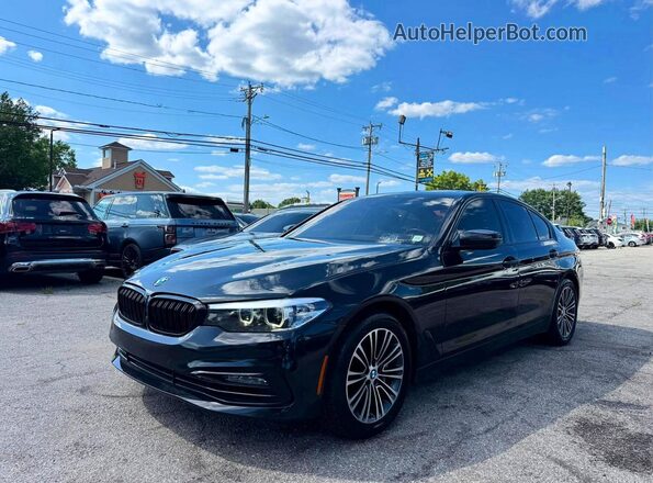 WBAJE7C55JG891091 2018 BMW 5 SERIES Black Rear right