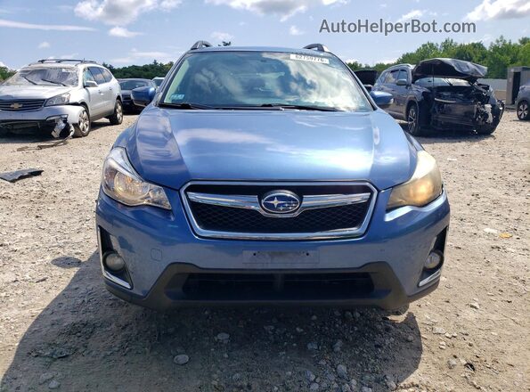JF2GPALC5GH308011 2016 SUBARU CROSSTREK Blue Rear view