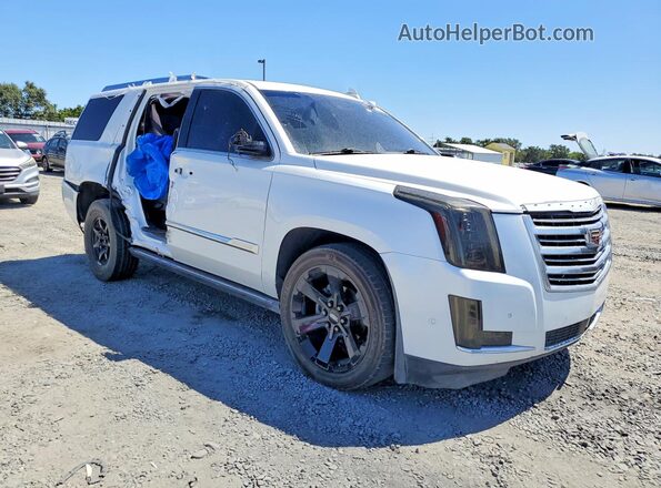 1GYS4DKJ6JR233785 2018 CADILLAC ESCALADE White Դիմացի տեսք